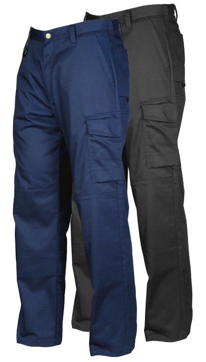 Work pants - 6519 - Projob Swedish Workwear - high-visibility / cotton /  polyamide